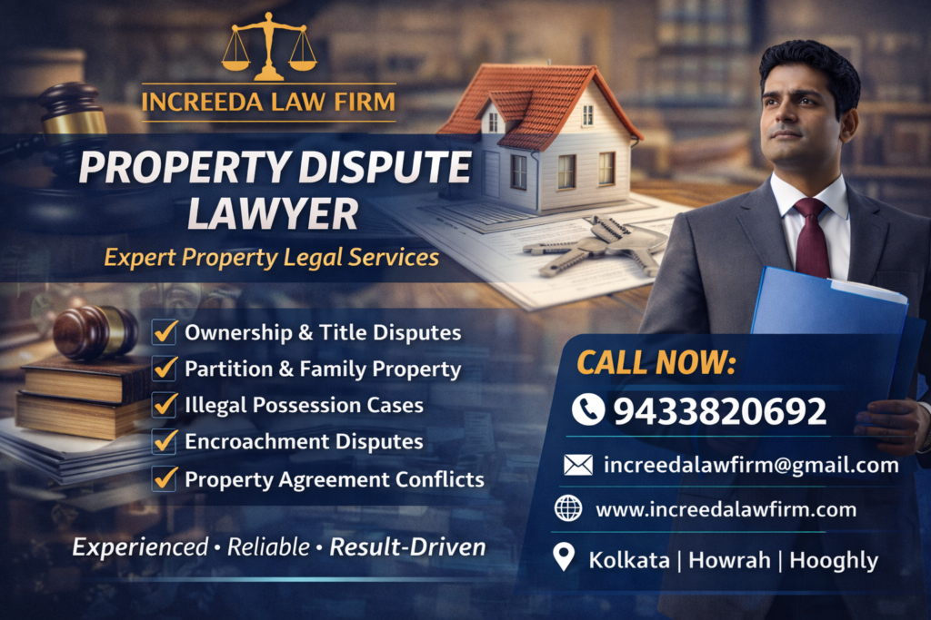 Property Dispute Lawyer in Kolkata | Expert Property & Real Estate Legal Services
