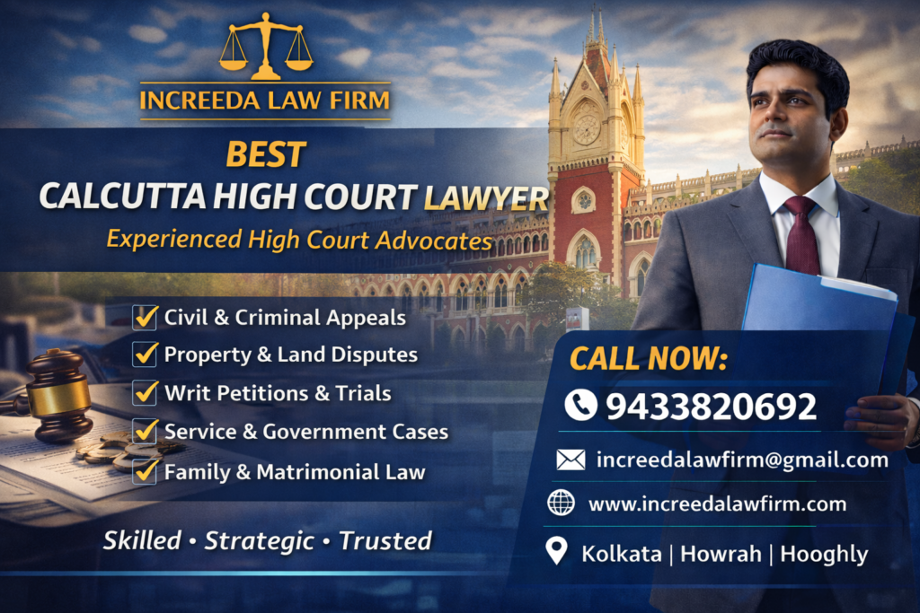 Best Calcutta High Court Lawyer | Top High Court Advocate in Kolkata