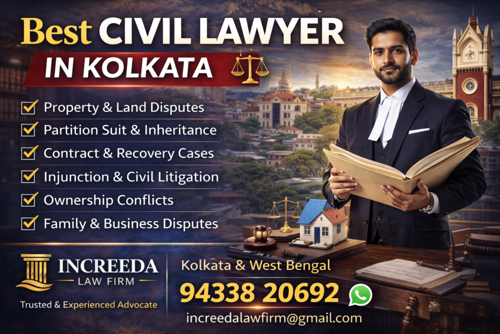 Best Civil Lawyer in Kolkata – Expert Civil Litigation Legal Services