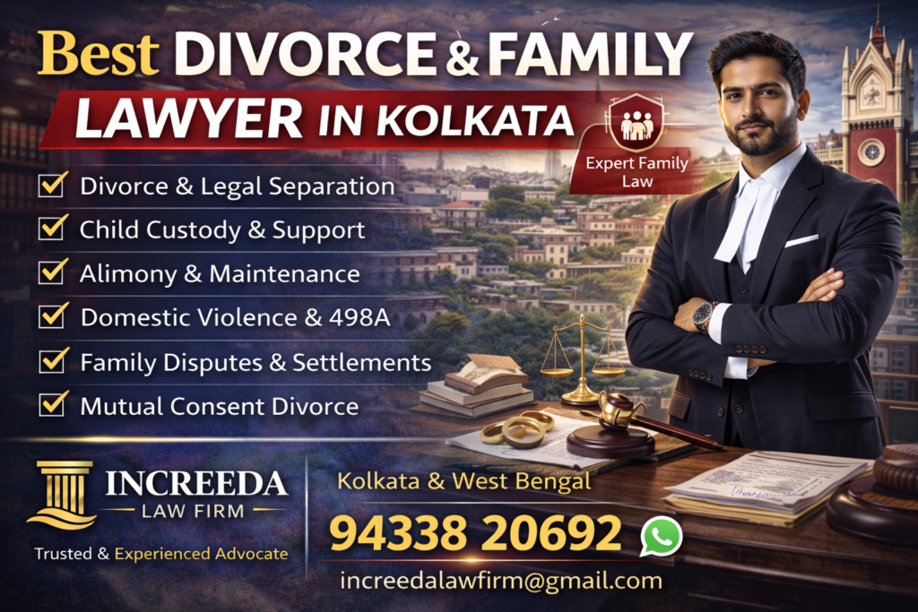 Best Divorce & Family Lawyer in Kolkata – Expert Matrimonial Legal Services