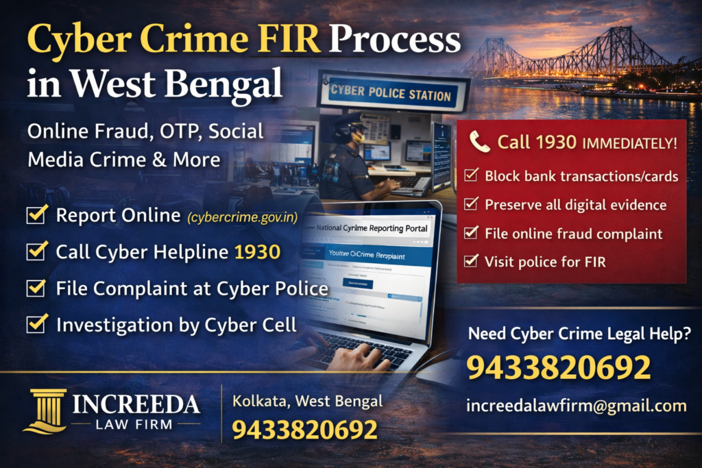 Cyber Crime FIR Process in India