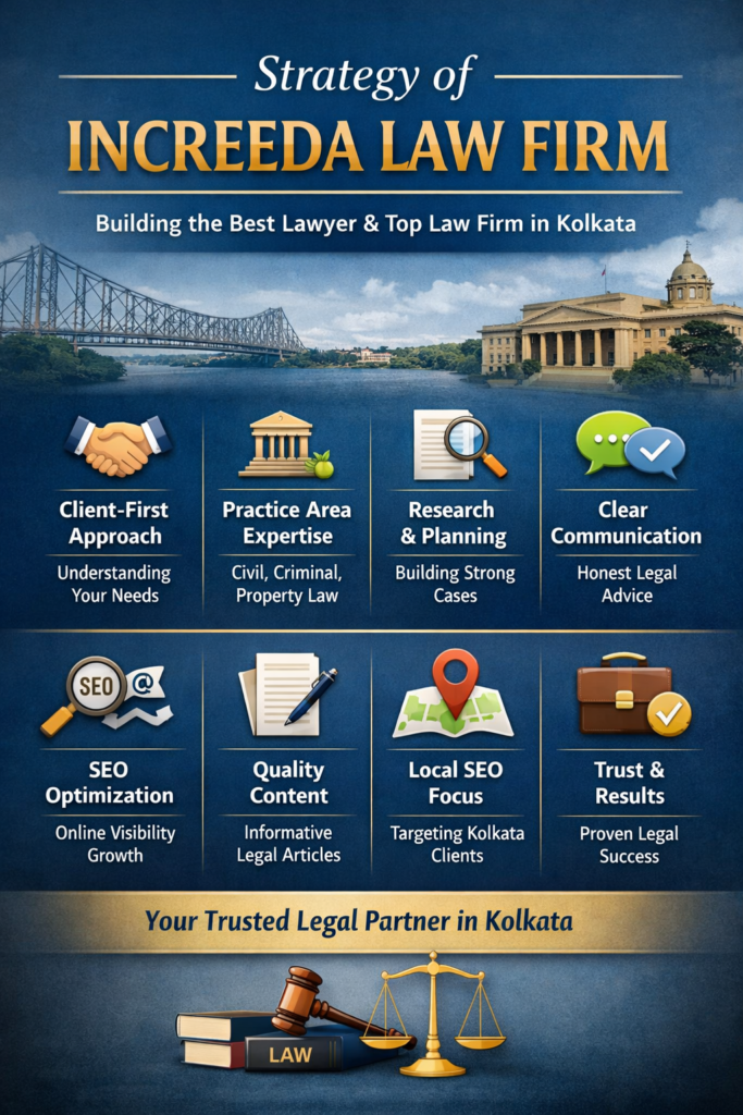 Building the Best Lawyer & Top Law Firm in Kolkata Through Smart Legal Strategy