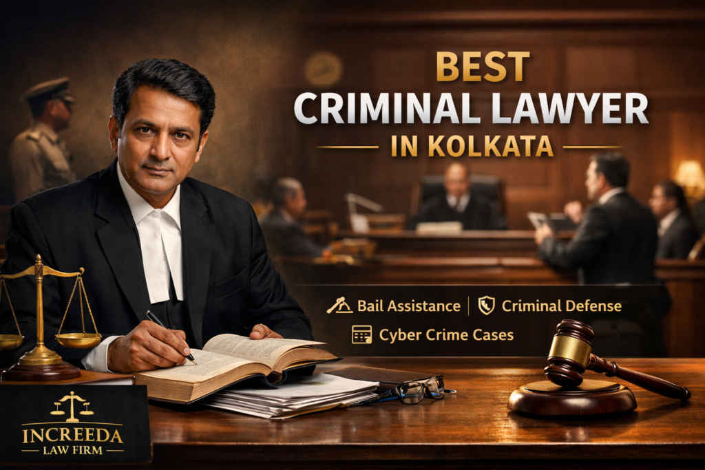 Best Criminal Lawyer in Kolkata | Bail & Criminal Defense | Increeda Law Firm