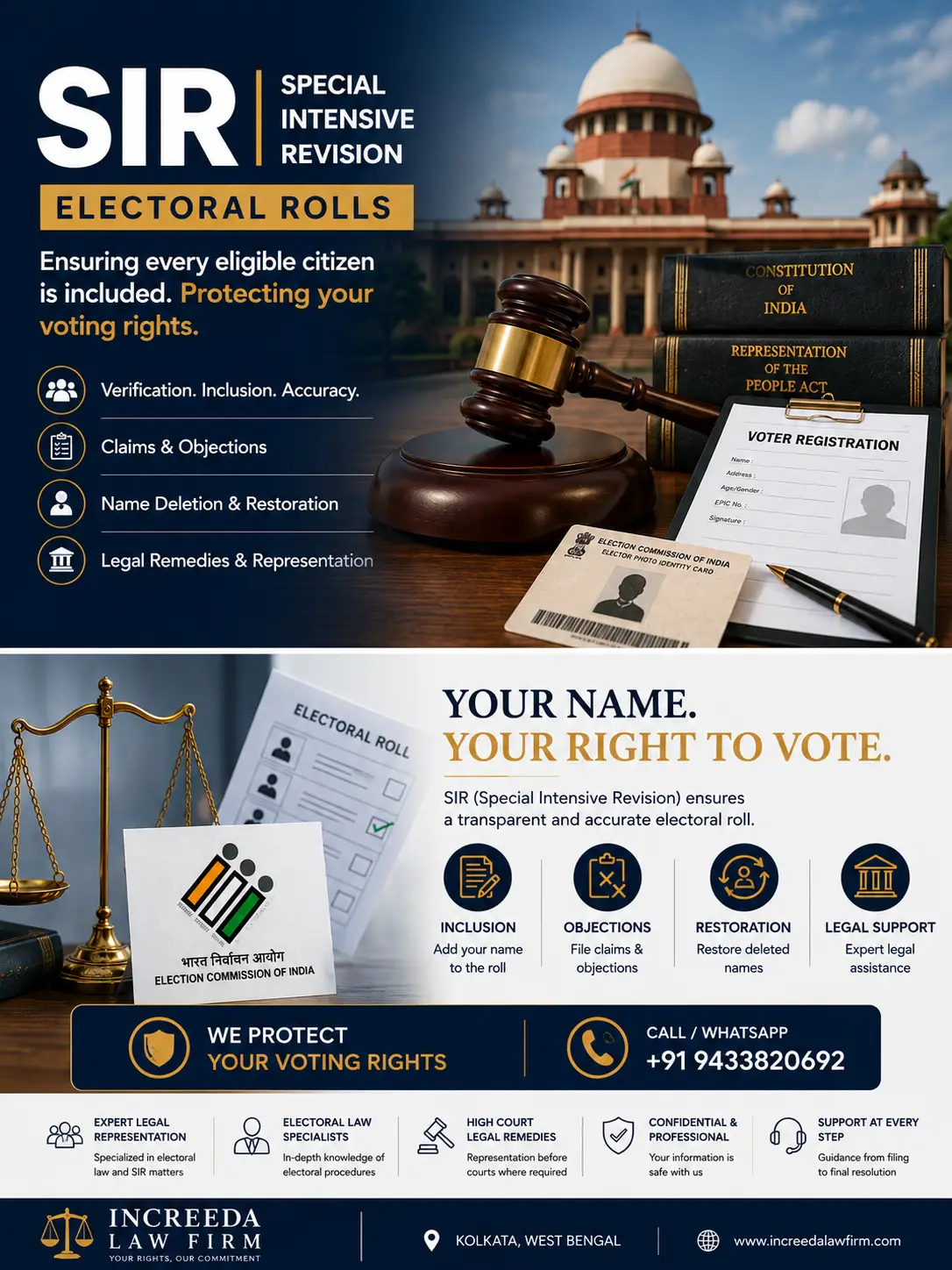 SIR Lawyer in Kolkata