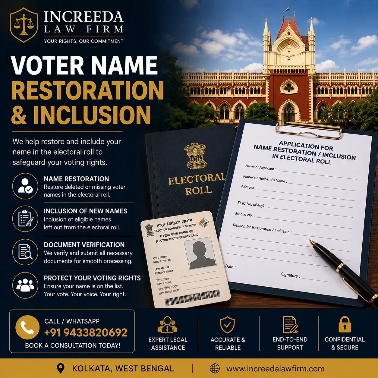 Voter Name Restoration & Inclusion​